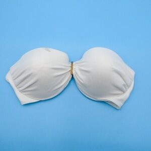 Victoria's Secret White Bikini Top